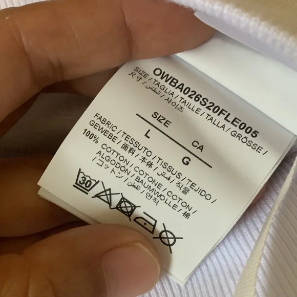 OFF-WHITE Multicolor Crewneck Sweatshirt Size L